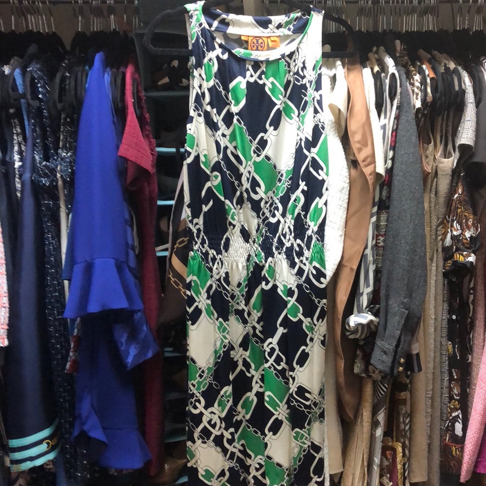 Gorgeous silk Tory Burch dress